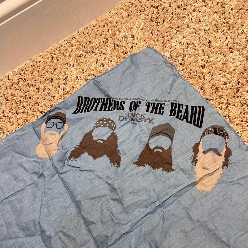 Blue 'Brothers of the Beard' Men's Scarf
